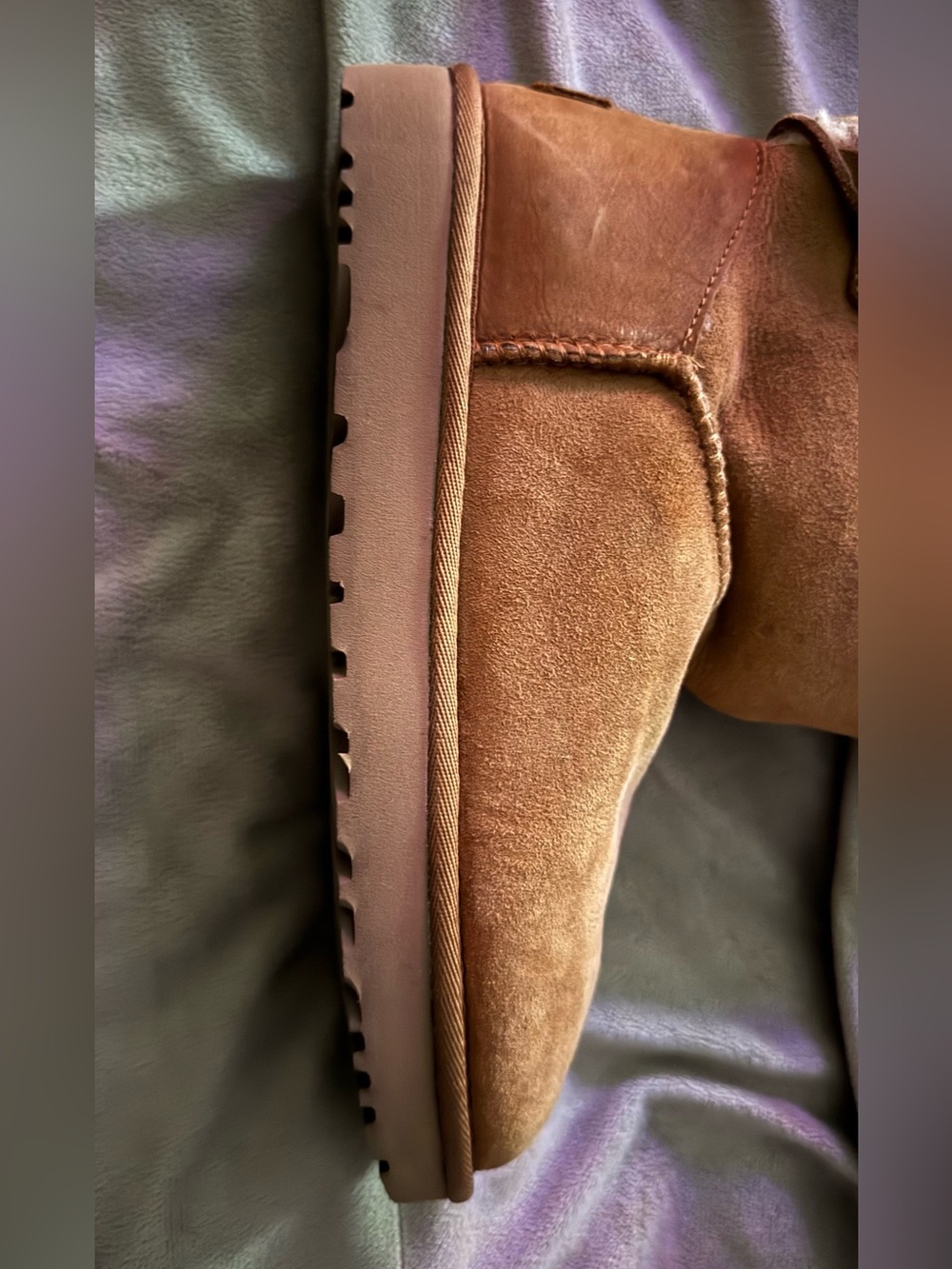 Authentic UGG , Kristabelle Tall Boots in Chestnut . USA 9, EU 40 - Picture 10 of 15